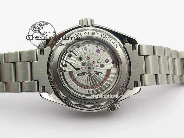 0404 Trendy 2016 Planet Ocean 43.5mm SS V6F Best Edition Black Dial On SS Bracelet A 8210